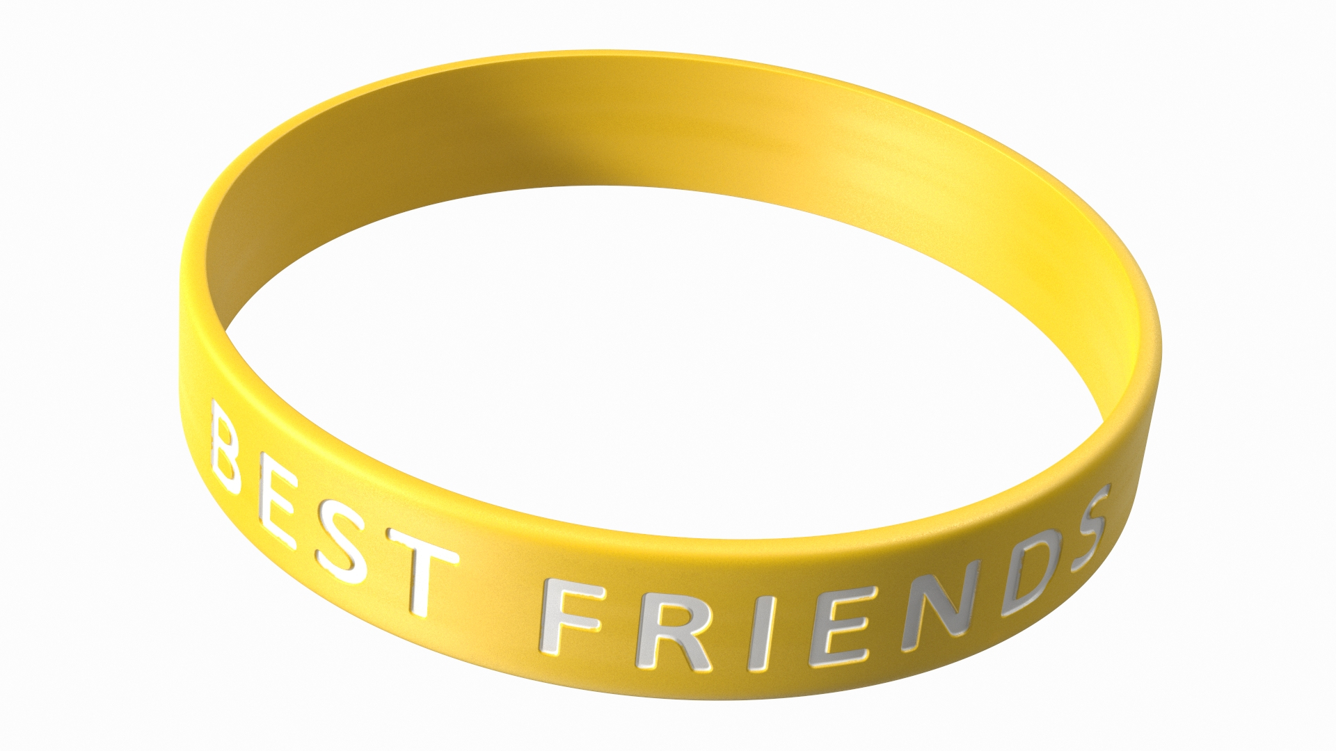 Friendship band rubber hot sale