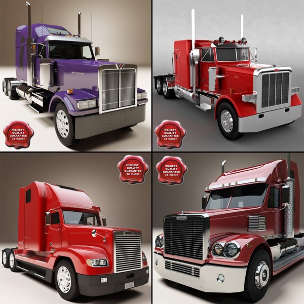 3d max trucks v7
