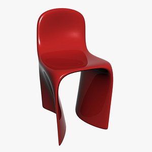 plastic chair 3D model