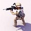 USMC Mujer-Soldado Modelo 3D