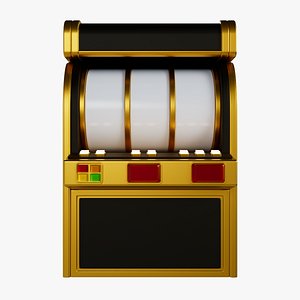 3D GOLD SLOT NEW 5 model