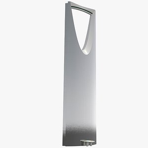 Sleek Futuristic Office Building 3D model