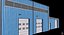 Industrial Building 9 Blue