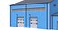 Industrial Building 9 Blue