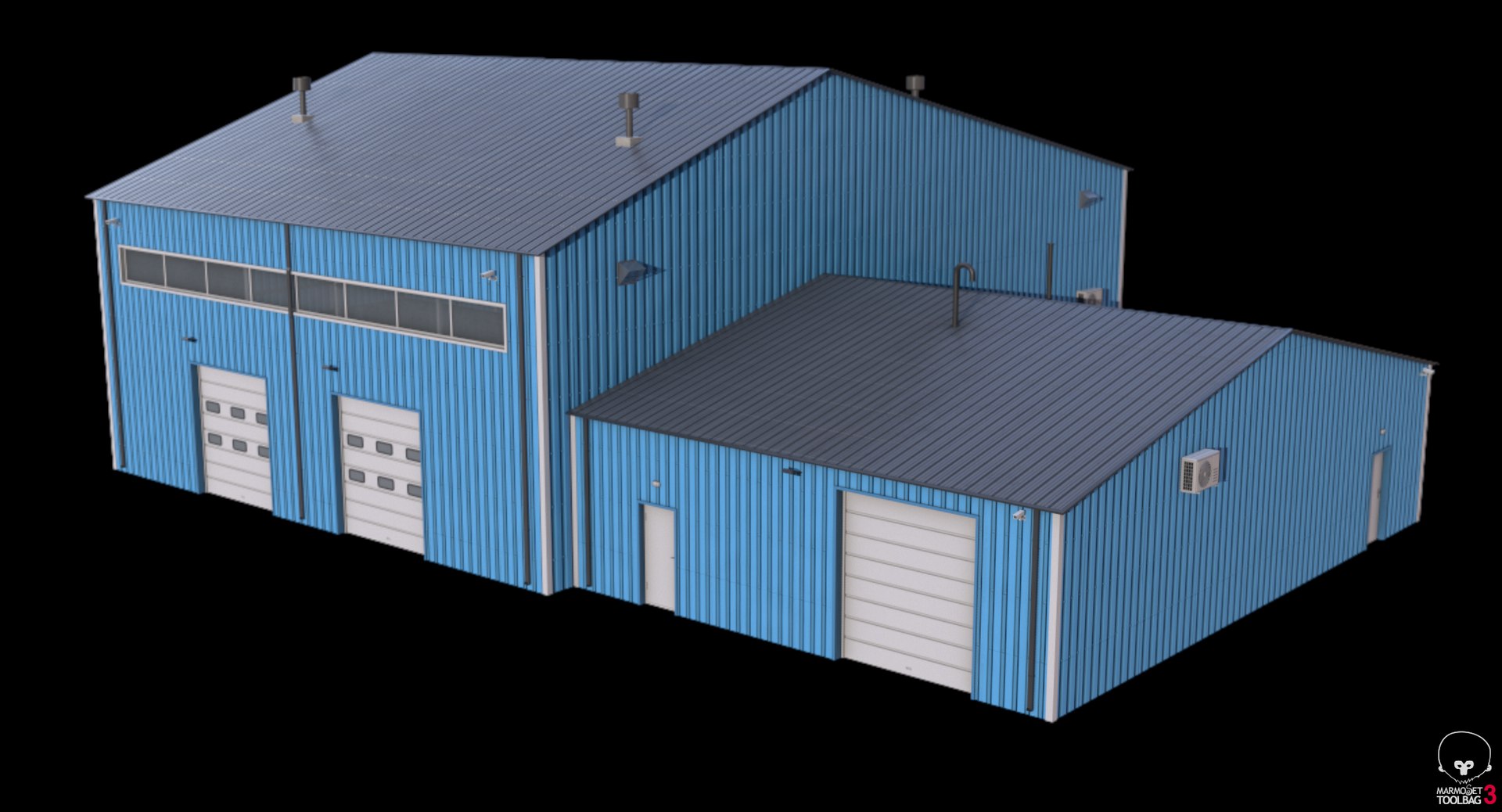 Industrial Building 9 Blue 3D model https://p.turbosquid.com/ts-thumb/CX/HfrYzO/WQ/screenshot000/png/1751880722/1920x1080/fit_q87/cd34caee29ac397583bb9b151224601fe7836c44/screenshot000.jpg