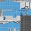 Industrial Building 9 Blue