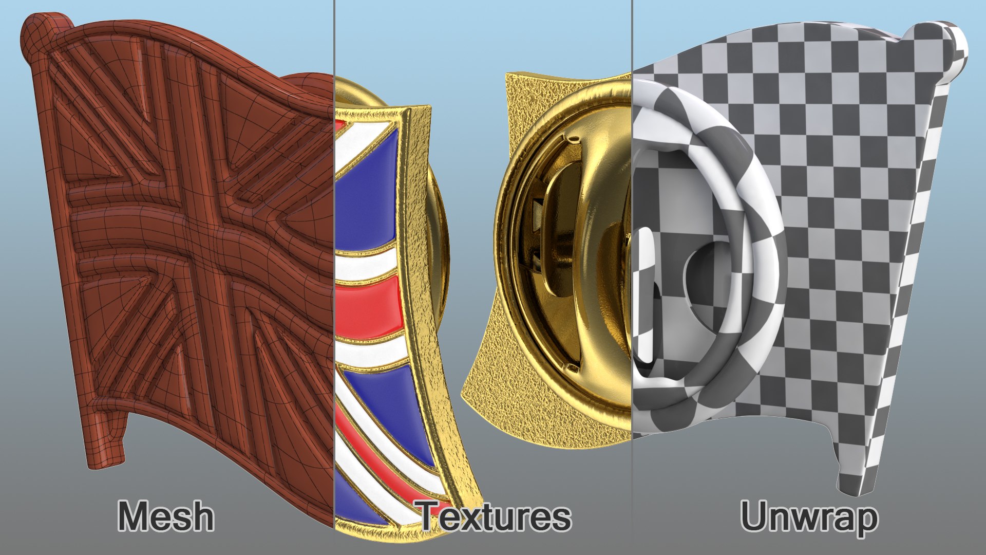 3D flag lapel pins https://p.turbosquid.com/ts-thumb/CX/ISR0DB/k7dKt59C/flaglapelpinscollection3dsmodel006/jpg/1606884533/1920x1080/fit_q87/50fc238f09b35defd87a332609684614ced62635/flaglapelpinscollection3dsmodel006.jpg