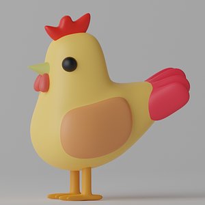 Cartoon Lovely Chicken