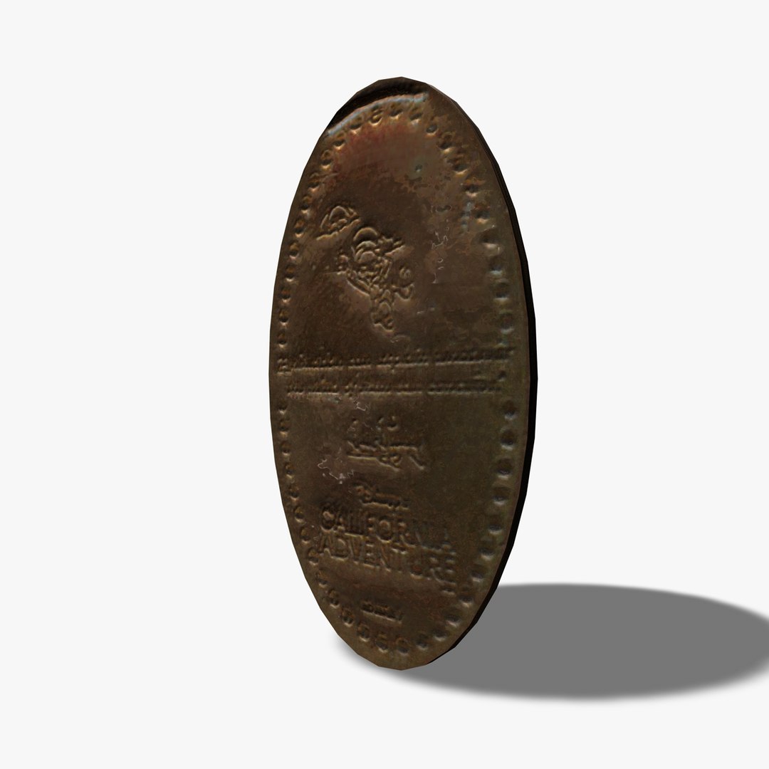 3d pressed penny
