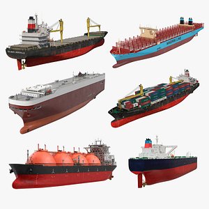 Cargo Ships Collection 4