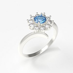 3D HALO RING model