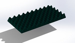 sponge acoustic 3D model
