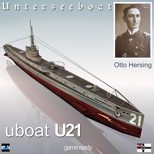 U-21 German Submarine