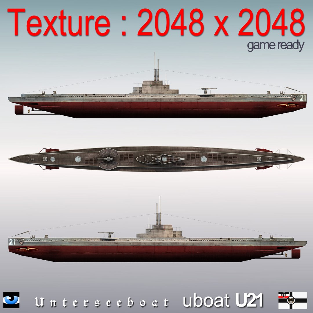 3d model of u 21 submarine german https://p.turbosquid.com/ts-thumb/CX/TAzNKd/bNfT6keh/u21_002/jpg/1431681729/1920x1080/fit_q87/fd8dd689e225d69ab54b36f96324c119f781fd7e/u21_002.jpg