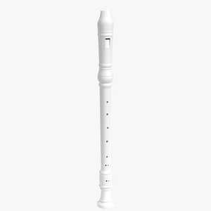 flute musical instrument 3D model