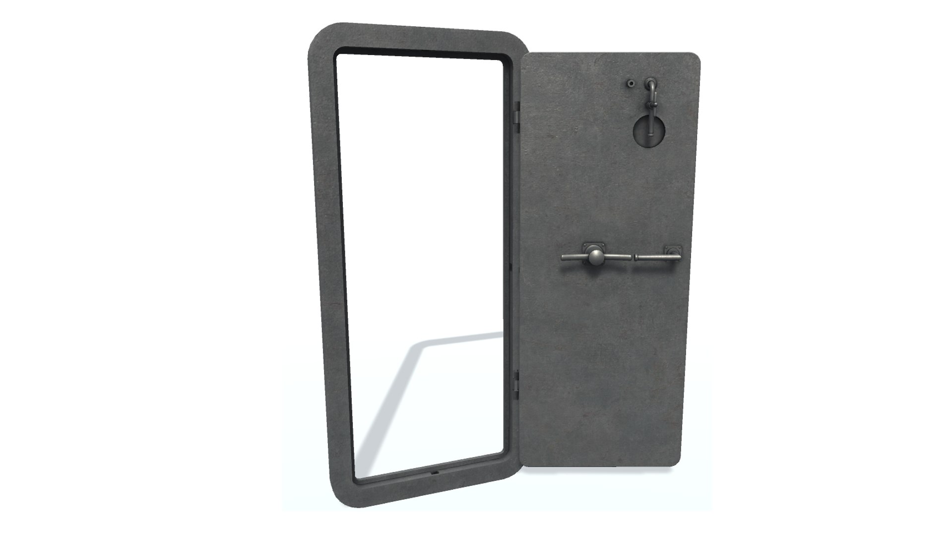 3D Armored Door TurboSquid 1462640