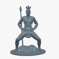 Maori Haka for 3D-printing