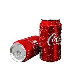 coca cola 3D model
