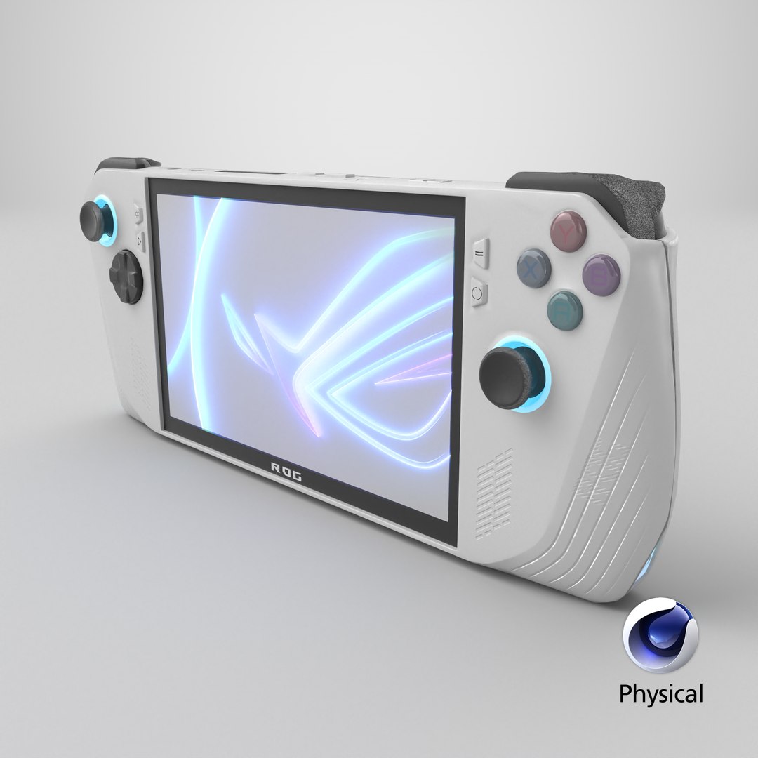 3D Asus ROG Ally Game Console PBR model https://p.turbosquid.com/ts-thumb/CX/a1onuE/GZ/stemcell_cinema_4d_physical_render/png/1722602875/1920x1080/fit_q87/2cc898f03b102f547510886293b5d71f237cdaa6/stemcell_cinema_4d_physical_render.jpg