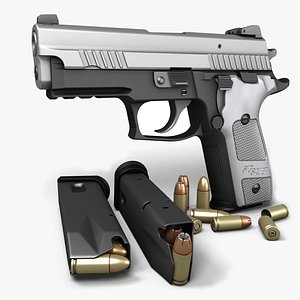 3d sig sauer p229 pistols model
