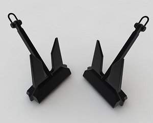 3d model anchor typical ac-14