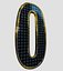 Collection d'alphabet et de chiffres de panneaux solaires