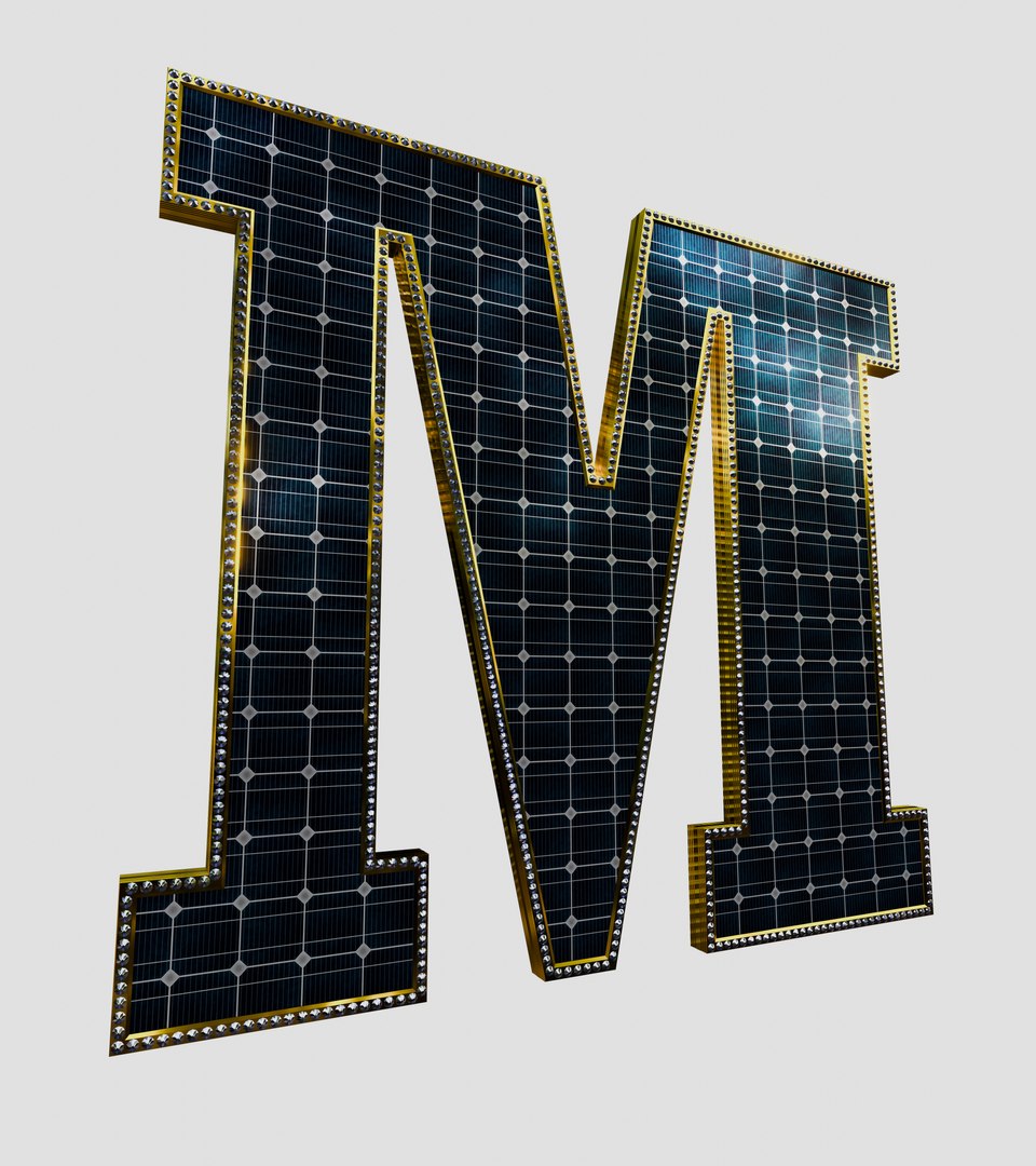 3D Solar Panel Alphabet and Number Collection model https://p.turbosquid.com/ts-thumb/CX/soKRVB/rf/m2/jpg/1718314705/1920x1080/fit_q87/906565864cf6a659f4ed52898e27dd146abb835f/m2.jpg