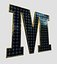 Collection d'alphabet et de chiffres de panneaux solaires