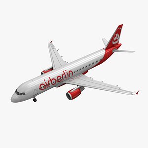 Airbus A320 Air Berlin Animated