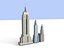 3 Newyork skyscrapers