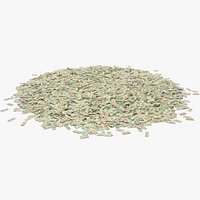 Pile of Stacks of Dollar Bills V1