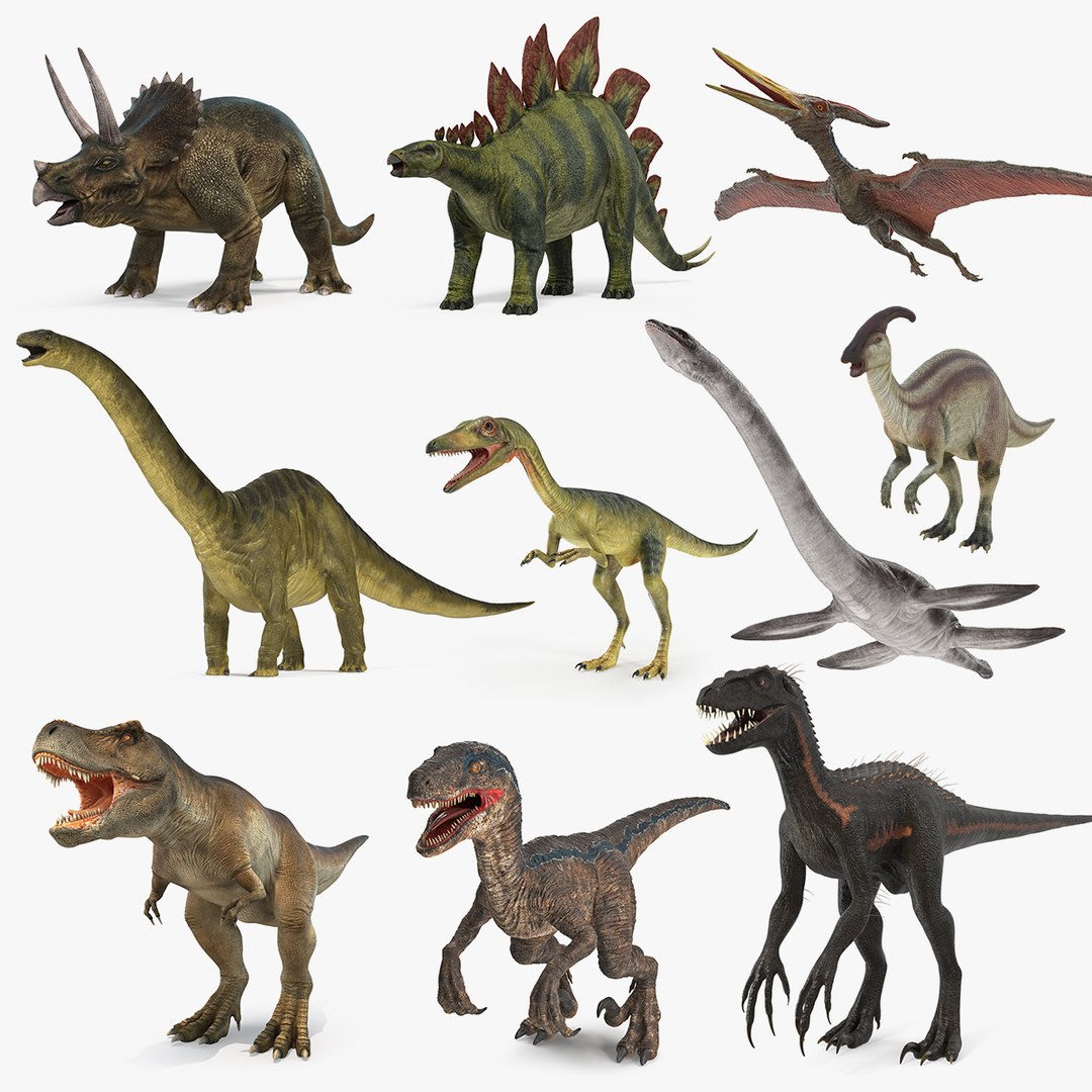 Dinossauro Pixelado Modelo 3D - TurboSquid 1937551