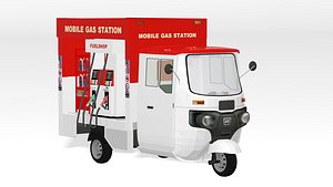 3D Tricycle Mobile Gas Station