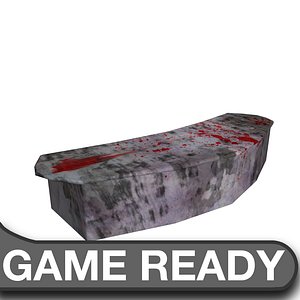 Bloody Marble Desk