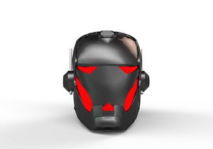 ultron helmet obj