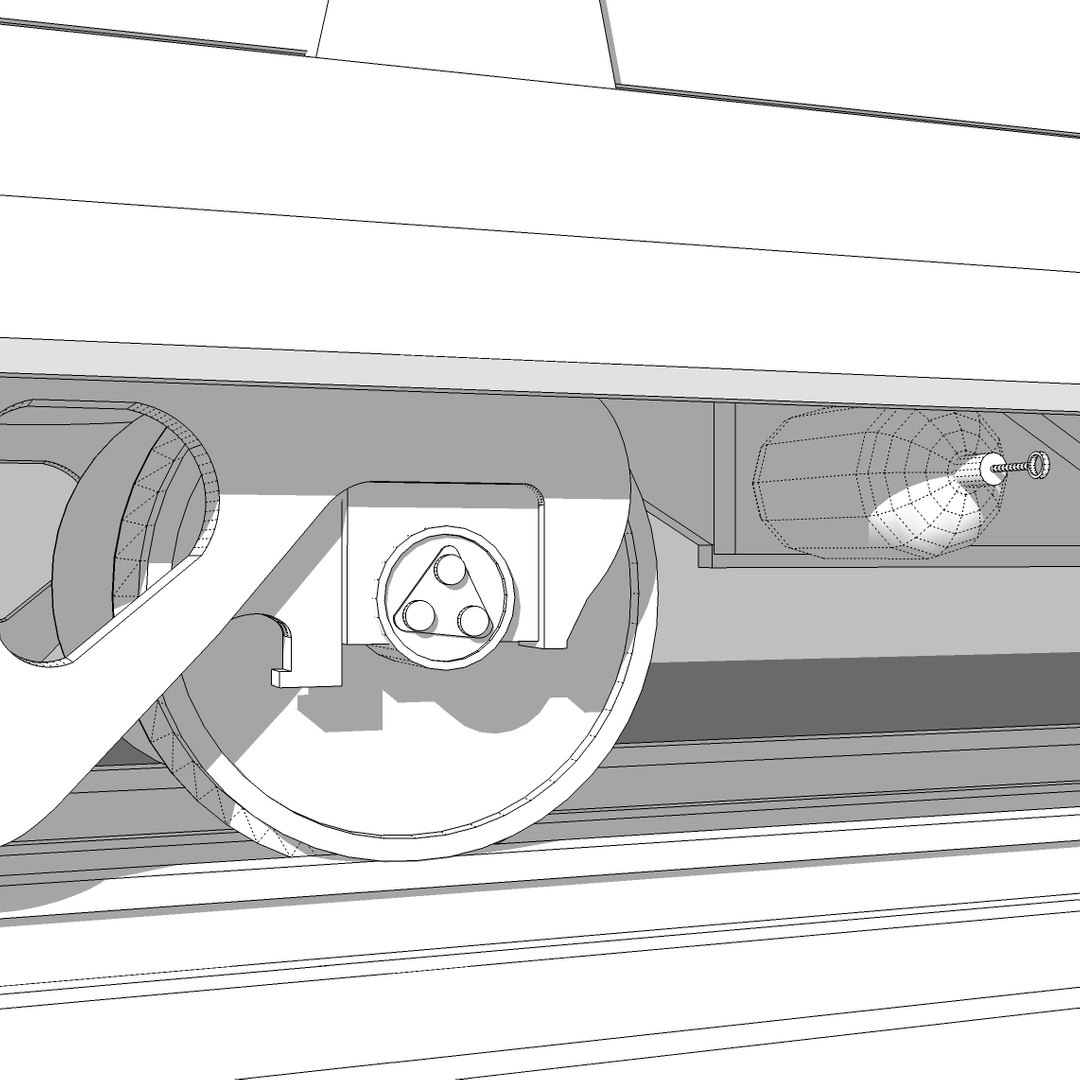 3d Train Car Autorack Model