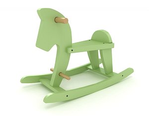 rocking horse 3D