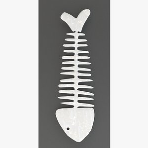 Fish Skeleton Structure 3D - TurboSquid 1495658