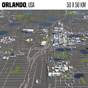 world buildings houses 3D model