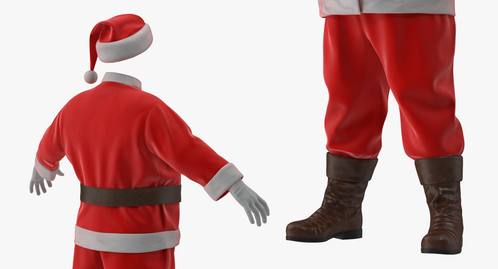 3D santa claus costume - TurboSquid 1217833