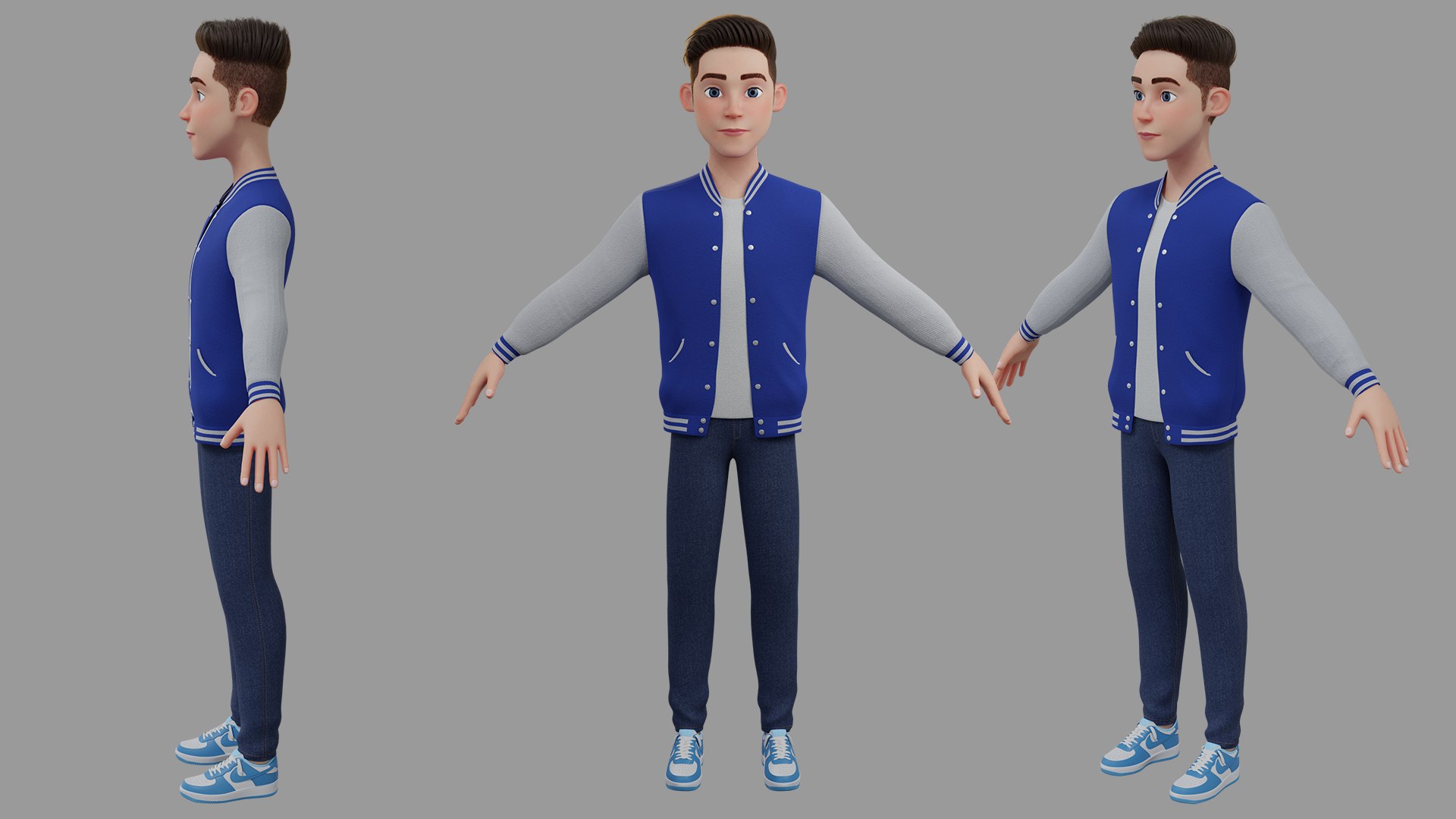 Boy Rig 3D Model - TurboSquid 1850799