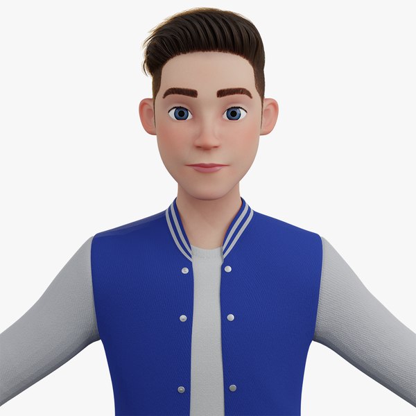 Boy Rig 3D model