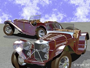 3d car