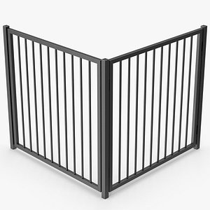 3D model Corner Grate