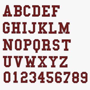 Embroidery Alphabet