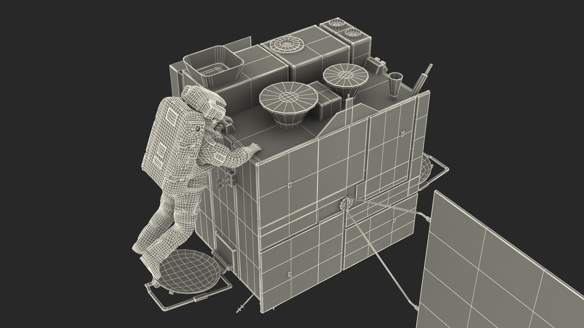 Geostationary Satellite COMS-1 with Astronaut 3D https://p.turbosquid.com/ts-thumb/CY/UkHqVe/2M/geostationary_satellite_coms1_with_astronaut_023/jpg/1743498723/1920x1080/fit_q87/94c36006c288480e2e399da35c929002d954ee34/geostationary_satellite_coms1_with_astronaut_023.jpg