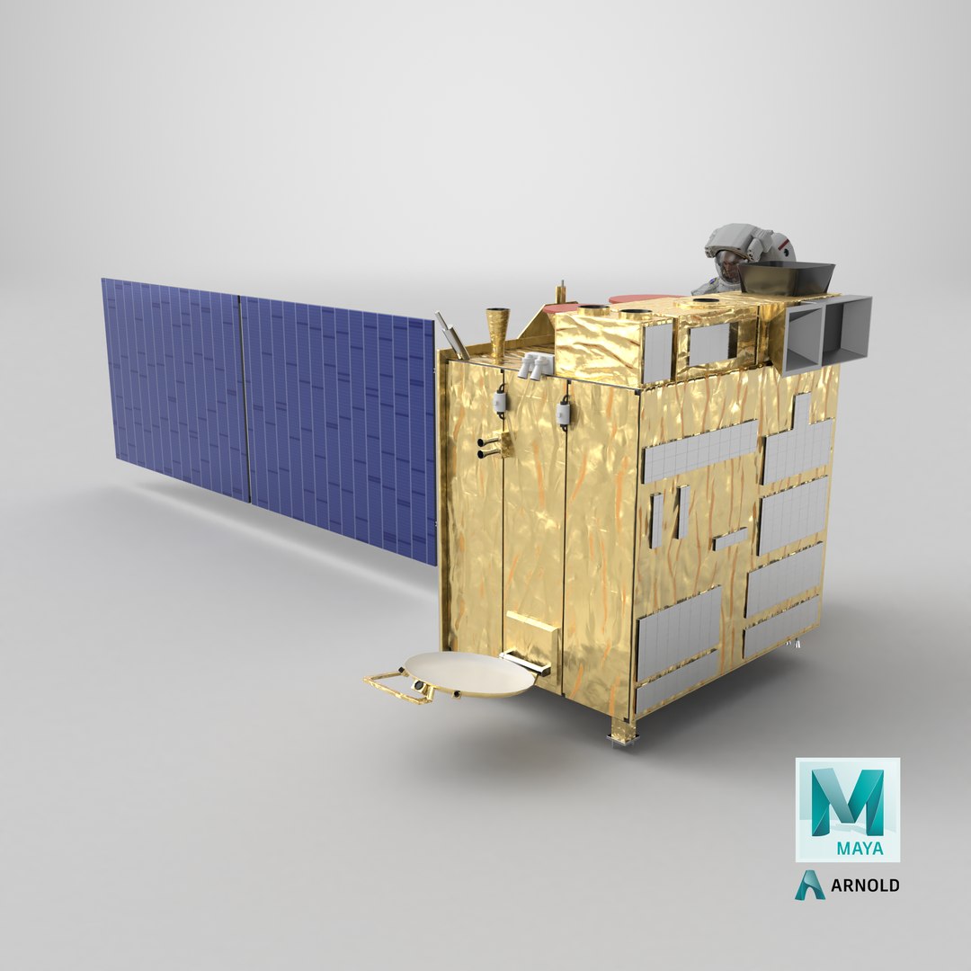 Geostationary Satellite COMS-1 with Astronaut 3D https://p.turbosquid.com/ts-thumb/CY/UkHqVe/u0/stemcell_maya_arnold_render/png/1745597207/1920x1080/fit_q87/e825c236b25f4bbdd05a558780276d3ce7905e01/stemcell_maya_arnold_render.jpg