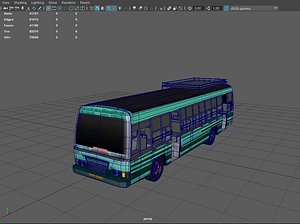 3D tamil nadu bus