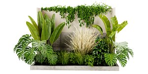 Collection plant vol 468 - blender model 3D model