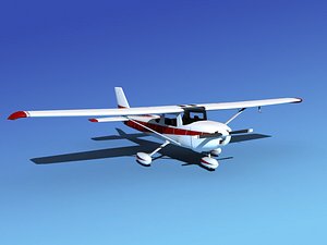 propeller cessna 152 3d model